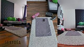 join me for naughty naked ass workout on triple cam