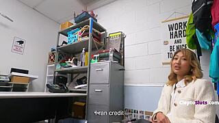 crazy rich asian girl submits to sleazy cop's rough punishment.
