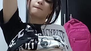 hired masseuse strips and rides my cock hard in real homemade fuck frenzy