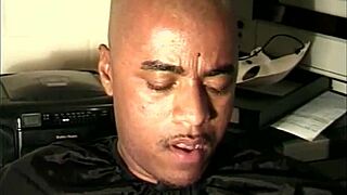 black tushy hides pink pussy ready for office monster cock pounding