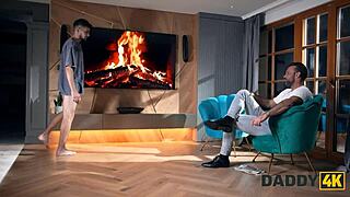 hey, this horny teen's perfect body cheats on bf for daddy bedroom fun 😈🍆💦