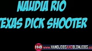 naudia teases with her petite body before ripping clothes for a horny handjob cumshot