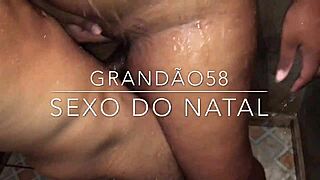 brazilian shemale teen squirts in outdoor shower creampie public gift