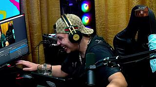mari avila flaunts wonderful body making ruan horny in hot podcast