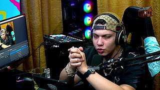 mari avila flaunts wonderful body making ruan horny in hot podcast