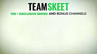 bored stepsister grabs stepbros monster cock for pov ride