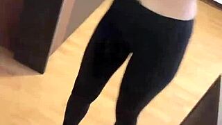 early morning blacknails girl slips into pink socks teasing fetish soles for feetworld fans
