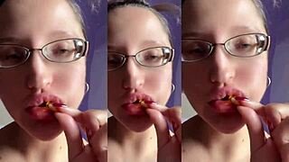 my crunchy asmr chewing hits so satisfyingly good