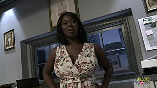 thick black milf craves big white cocks in wild interracial 🍆💦