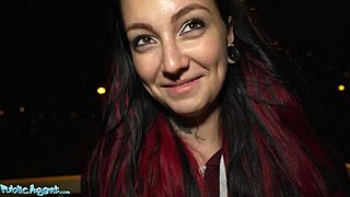 Sharlotte Thorne's tattooed body trembles with ecstasy during intense boiler room pounding