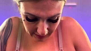 Tanned Gym Girl Strips Shirt Sweat Drips Down Her Wet Pussy Small Waist