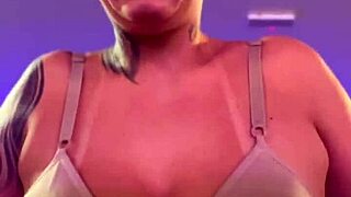 Tanned Gym Girl Strips Shirt Sweat Drips Down Her Wet Pussy Small Waist