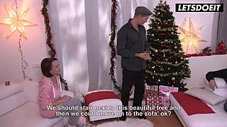 sharing gf christmas photoshoot cum covered redhead mmf letsdoeit seduction