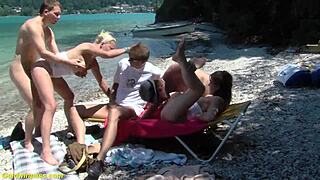 oh god my family therapy beach orgy got so crazy and rough...