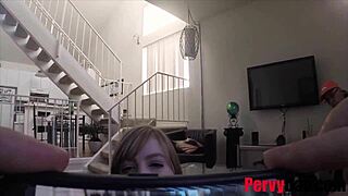 step dad films himself pounding dolly leighs tight teen 18+ pussy till she orgasms hard