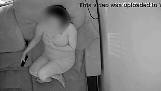 I Caught My Chubby BBW Wife Masturbating To Porn With Wet Pussy While Waiting For Me Home