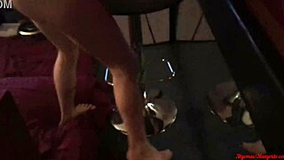horny brunette neighbor calls me over dirty talk ass licking monster cock fuck homemade anal