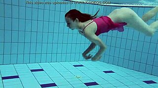 anna netrebko teases in wet bikini pool swims