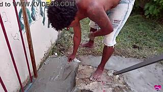 wanna see me pay handyman with ass squirt and creampie