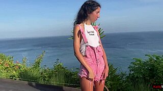 caught katty west in public outdoor spot and fucked her hard with instructions 😈