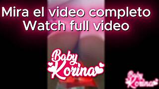 these homemade creampie fucks with petite latina slave korina are quick and rough
