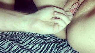 close-up korean milf wife tight pussy fingered tongued wet homemade amateur couple delight