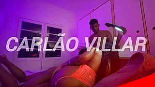 Ever wonder how your wife and her hot friend handle a monster cock together?