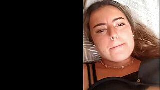 Wow, my dirty ex is naked, chatting, and touching herself online! 😍