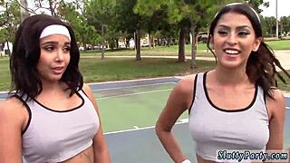 BLONDE GRANNY BLOWS HARDCORE WHILE TEENS CRAVE CUM COMPILATION!