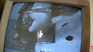 Alexia hungrily sucks cock thrusting from wall hole