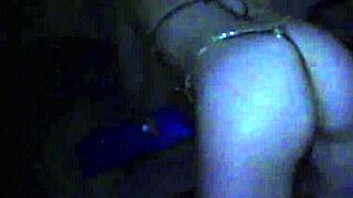 cad rips clothes off big black ass at ebony hood party striptease