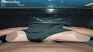 trailer candy's huge ass pounded hard in skimpy swimsuit