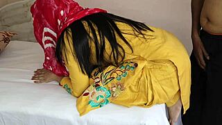 mosi spreads her thick ass for hard chudai as auntie watches the homemade indian pounding