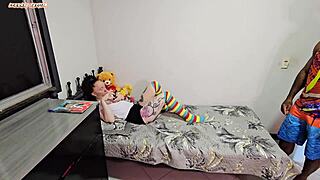 fingering while chatting with a stud on phone to make hubby jealous and fuck like a slut