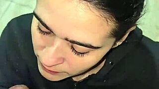 Lovely Sailor Wife Sucks Husband To Last Cum Drop