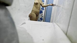 i sneaked a hidden camera into the bathroom for secret views