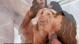 Athletic luna star angela white linda lan megan mistakes tessa thomas jayne doh bubble butt ffm threesome cumshot facial