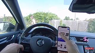 Ever wonder how busty Sofia Lee takes POV doggystyle from behind?