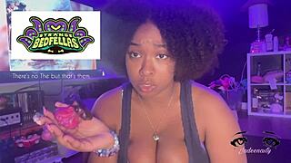 Jadeenasty chubby fat horny nasty squirts orgasm from fantasy toys anal assfucking pussy fucking cumshot review