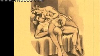 oh wow these vintage erotic drawings r amazing!!