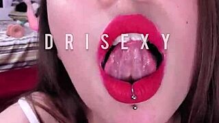 latina's tight ass gapes wide on 22cm dildo ahegao blowjob ride