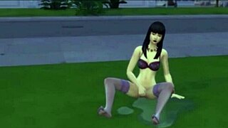 Raven Works Out Her Big Tits in Gym Nerd Comedy Scene