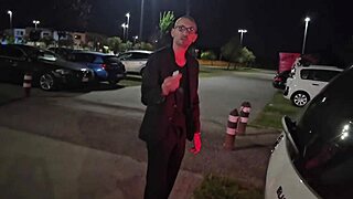Real Amateur Couple's Outdoor Monster Cock Fuck Gone Wild