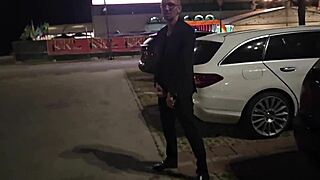 Real Amateur Couple's Outdoor Monster Cock Fuck Gone Wild