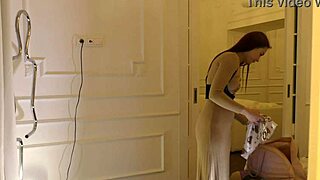 my skinny lesbian girlfriend skips panties for hot porn casting