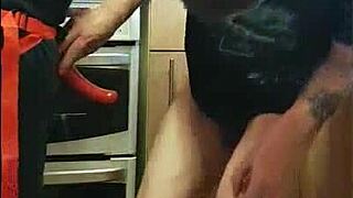 pegging boyfriends ass kitchen cornfield bathroom ass to mouth!!