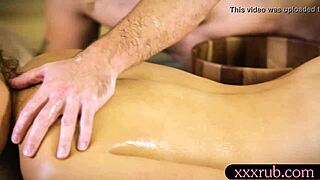 she came for a massage but her pervy masseur boned her tight little body instead