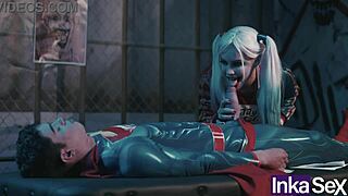Superman Shoves Harley Quinn's Bat in Ass to Save World!
