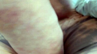 dawn's white satin briefs get naughty for ryan, wanna see her hairy beaver cum?