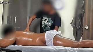 i walk in for thai massage and she gives me happy ending handjob paradise